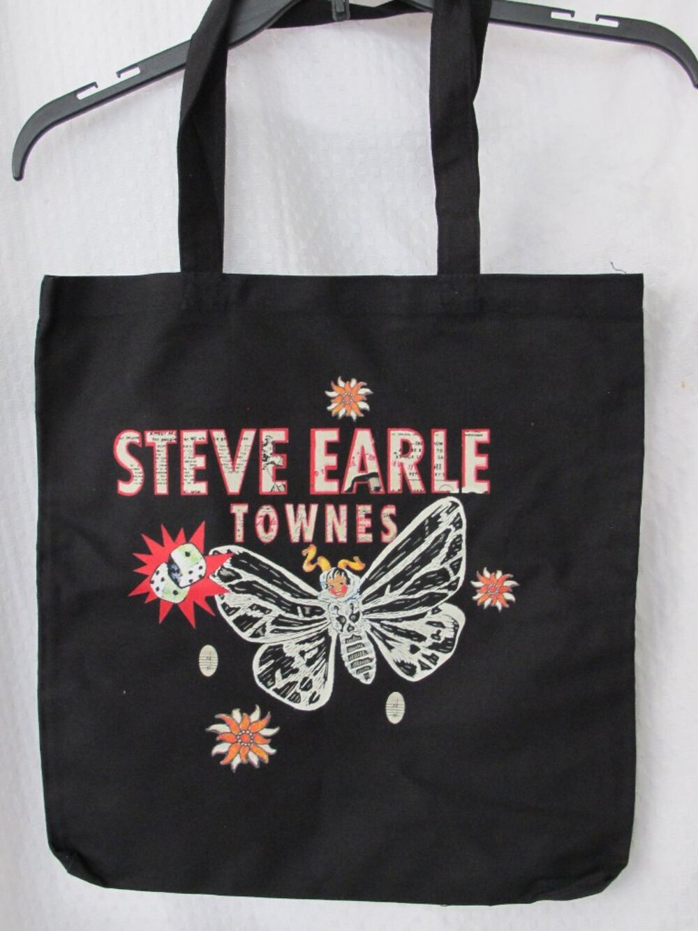 New - Steve Earle Townes Tote Bag